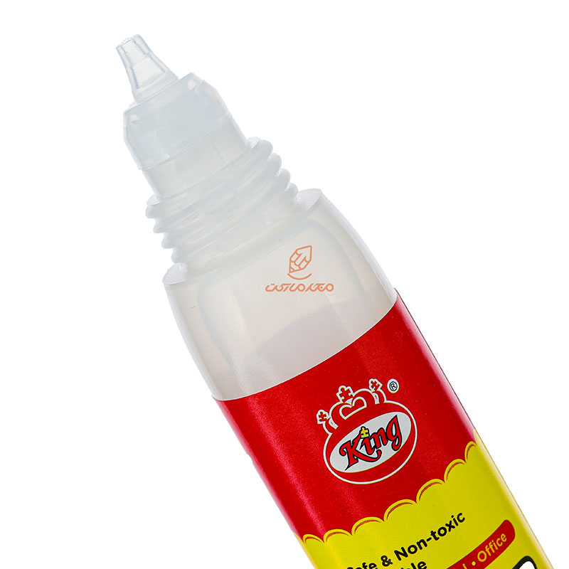 چسب مایع دو سر قلمی زرد 9006 کینگ KING (1)