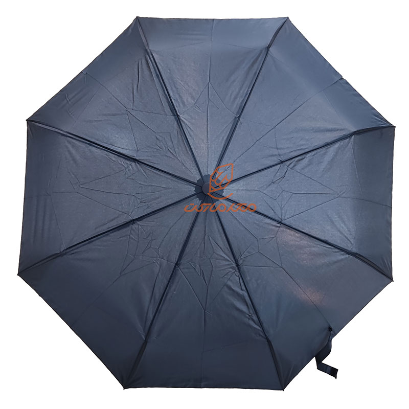 چتر تاشو کوتاه اتوماتیک سرمه ای (5)