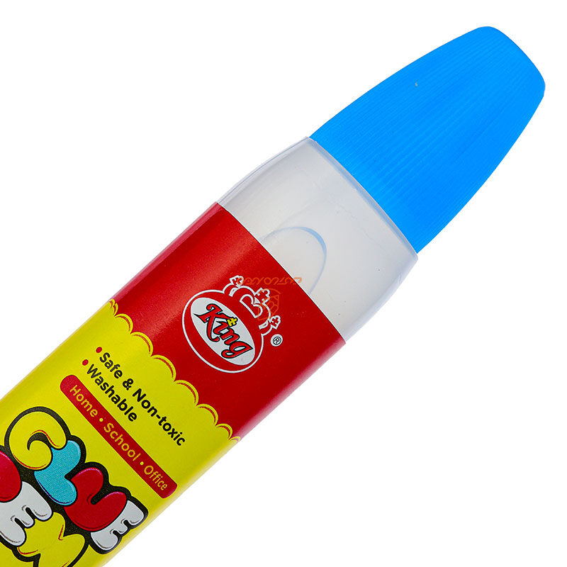 چسب مایع دو سر قلمی آبی 9006 کینگ KING (4)