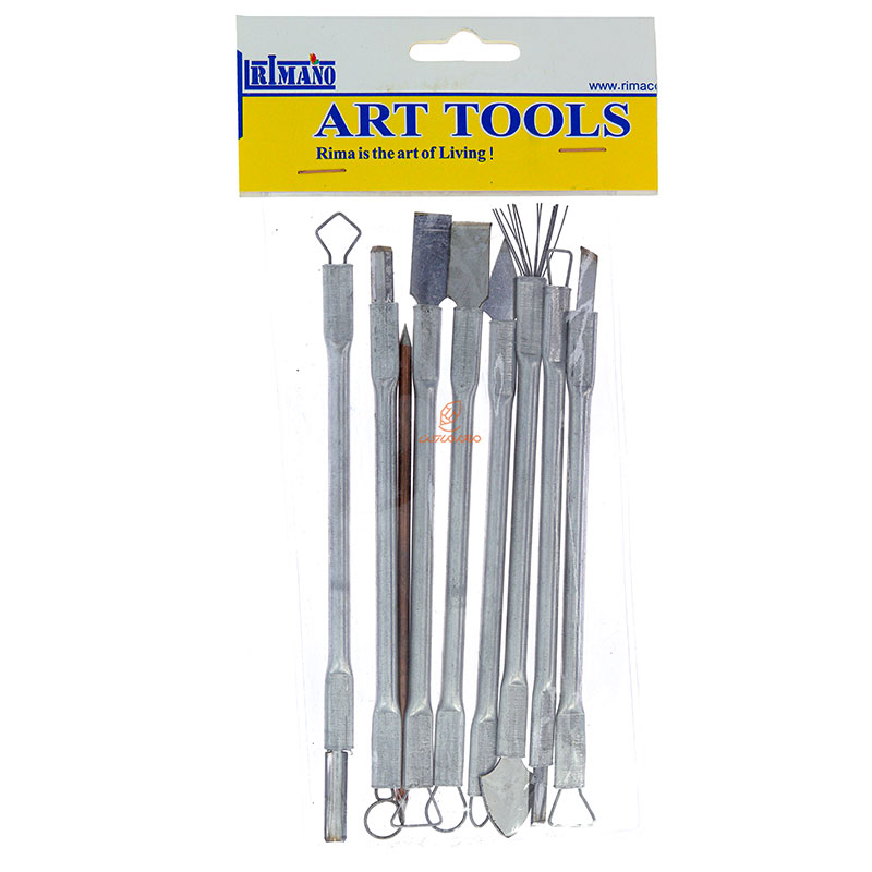 ابزار مجسمه سازی مینیاتوری دوسر فلزی ریمانو RIMANO