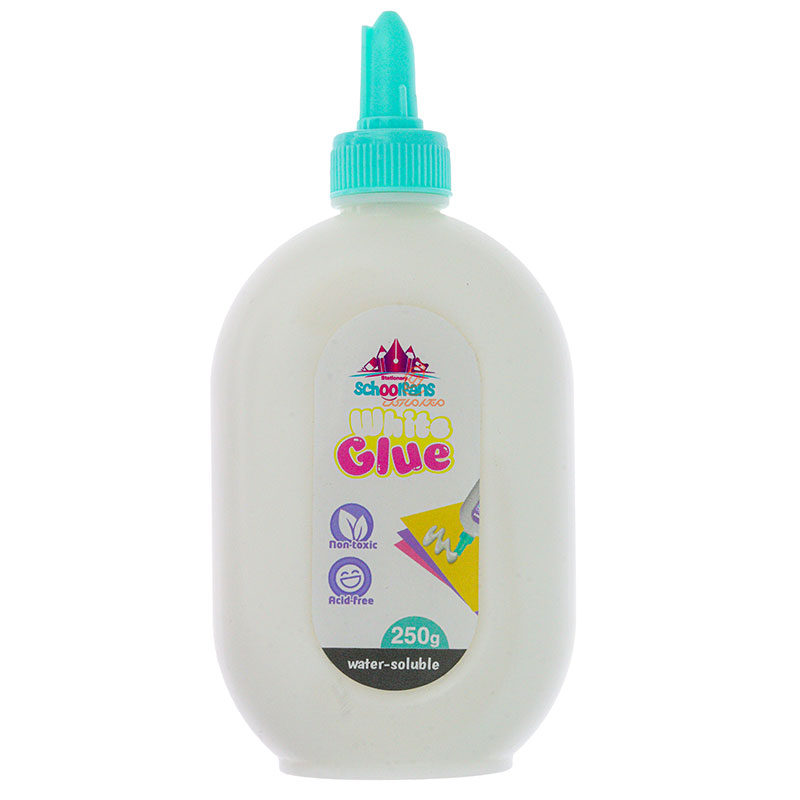 چسب سفید چند منظوره 250 گرمی اسکول فنس SCHOOLFANS