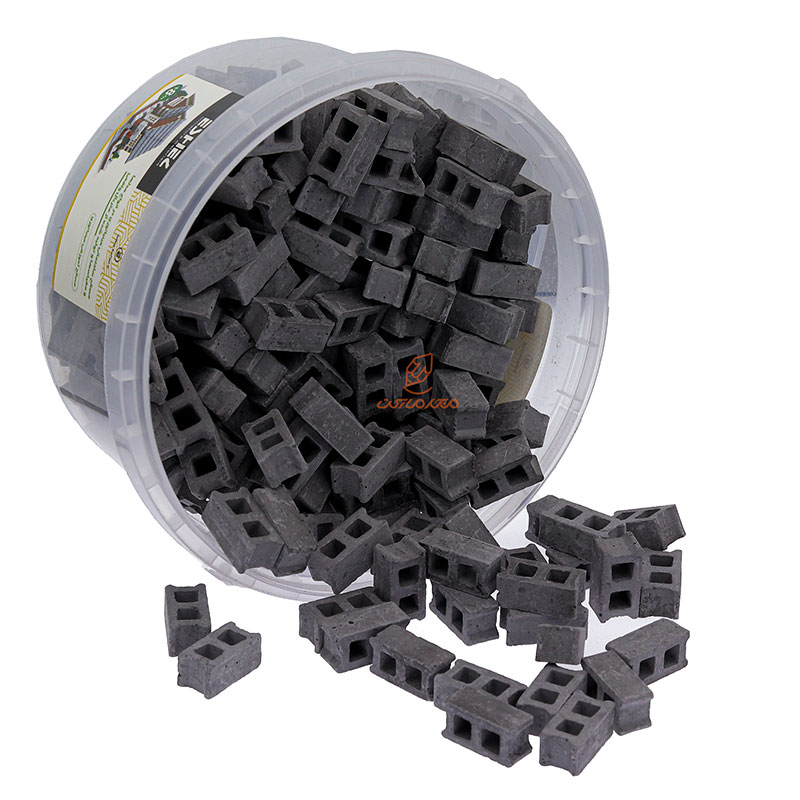 ماکت بلوک سیمانی زبانه دار مینیاتوری اشل (4)