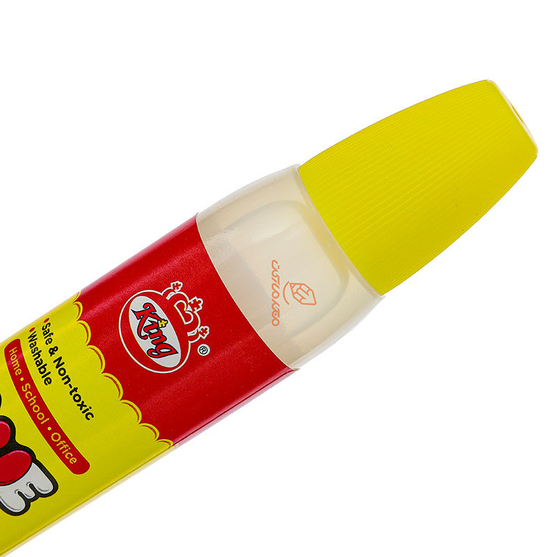 چسب مایع دو سر قلمی زرد 9006 کینگ KING (4)