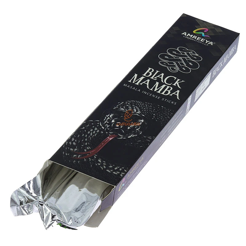 عود خوشبو کننده مدل BLACK MAMBA آمریا AMREEYA (4)