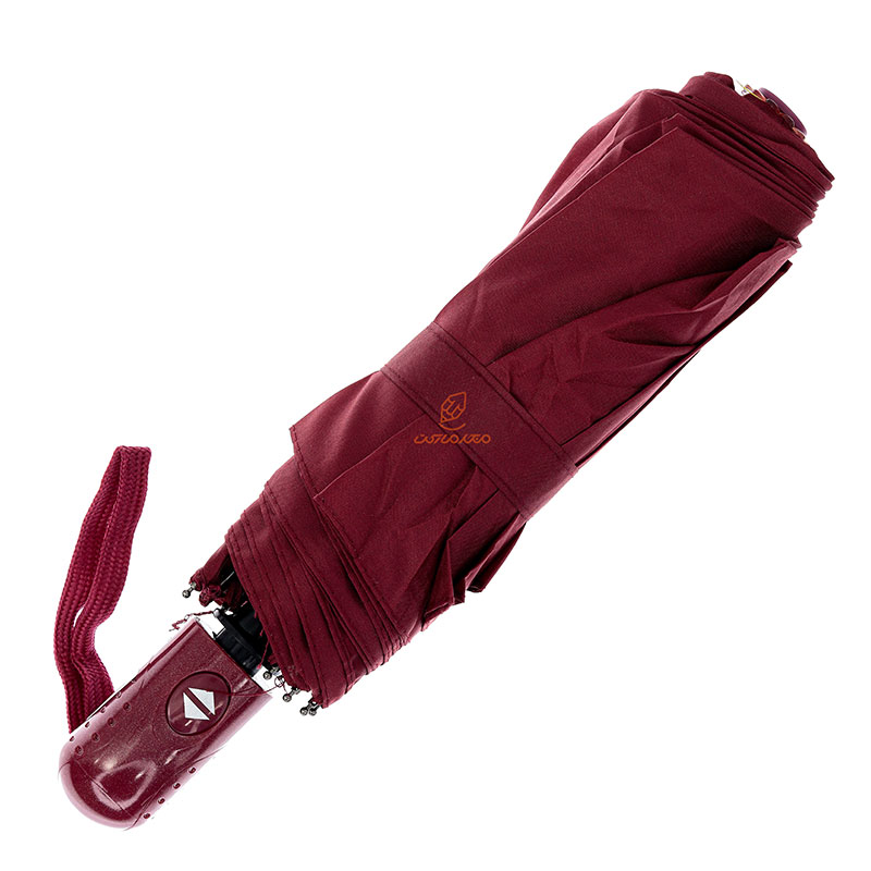 چتر تاشو کوتاه اتوماتیک قرمز (1)