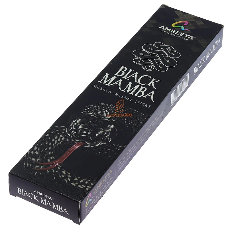 عود خوشبو کننده مدل BLACK MAMBA آمریا AMREEYA (2)