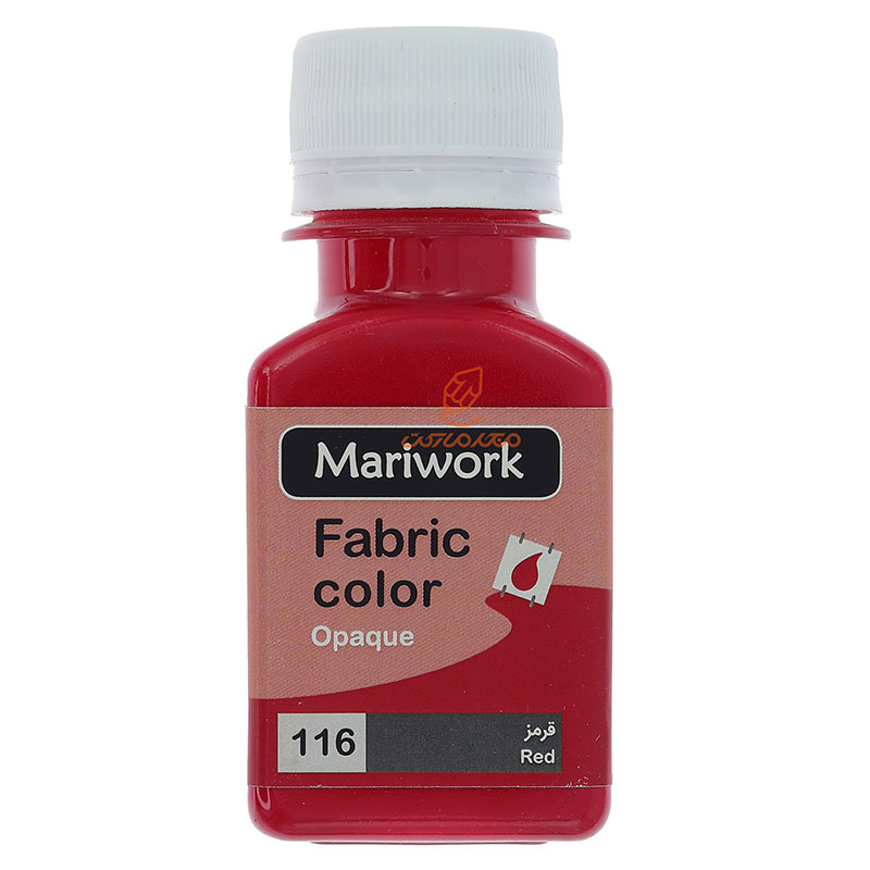 رنگ پارچه قرمز (RED) کد 116 ماری ورک MARIWORK