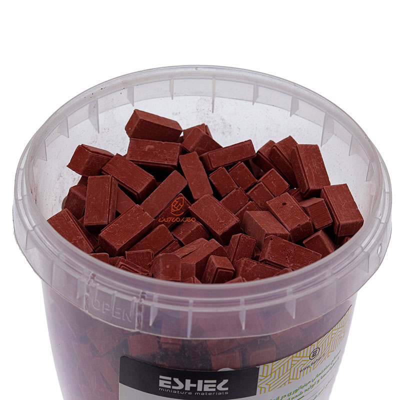 ماکت آجر نما قرمز 400 عددی مینیاتوری اشل (5)