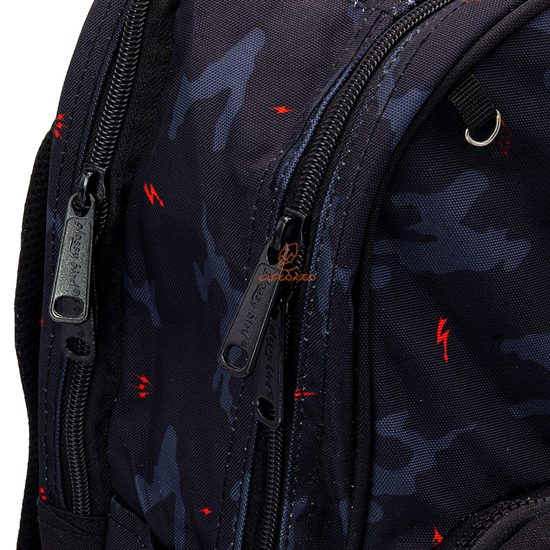 کوله پشتی دو تکه طرح موتور سوار 2594 گلسی برد GLOSSY BIRD (2)