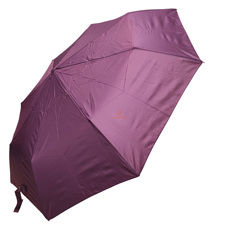 چتر تاشو کوتاه اتوماتیک بنفش