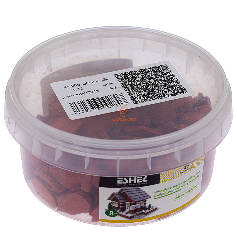 ماکت سفال بام پولکی مینیاتوری اشل