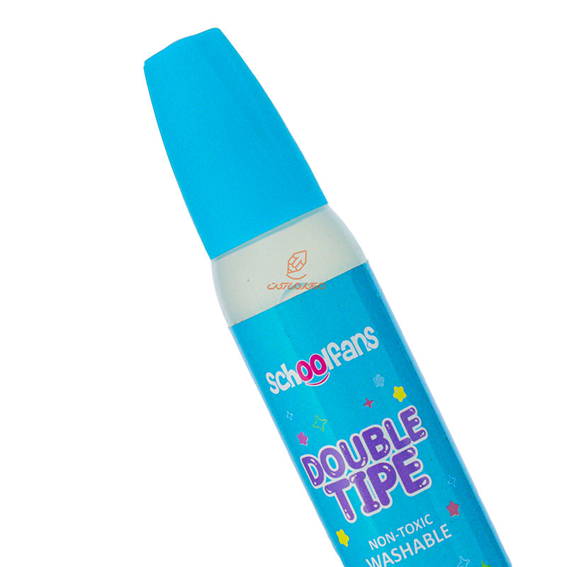 چسب مایع دو سر 35 میل کد 2721 آبی اسکول فنس SCHOOLFANS (4)