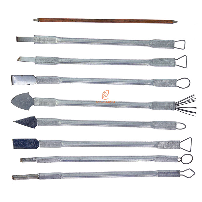 ابزار مجسمه سازی مینیاتوری دوسر فلزی ریمانو RIMANO (4)