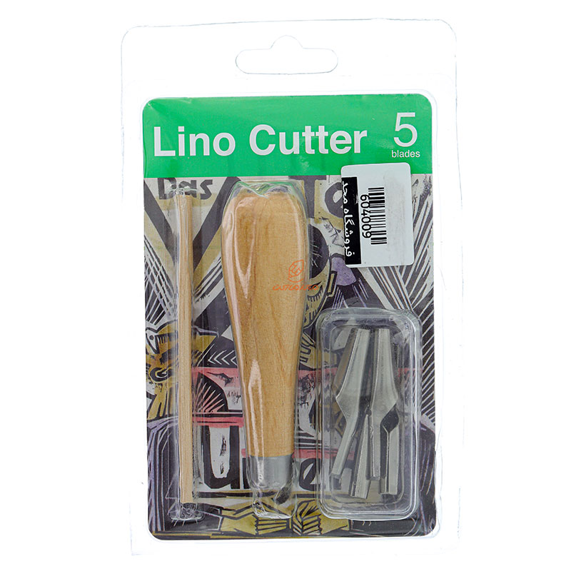 کاتر(مغار) لینو دسته چوبی