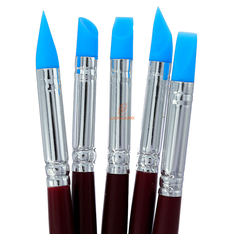 قلم سیلیکونی متوسط دسته قهوه ای ریمانو RIMANO (1)