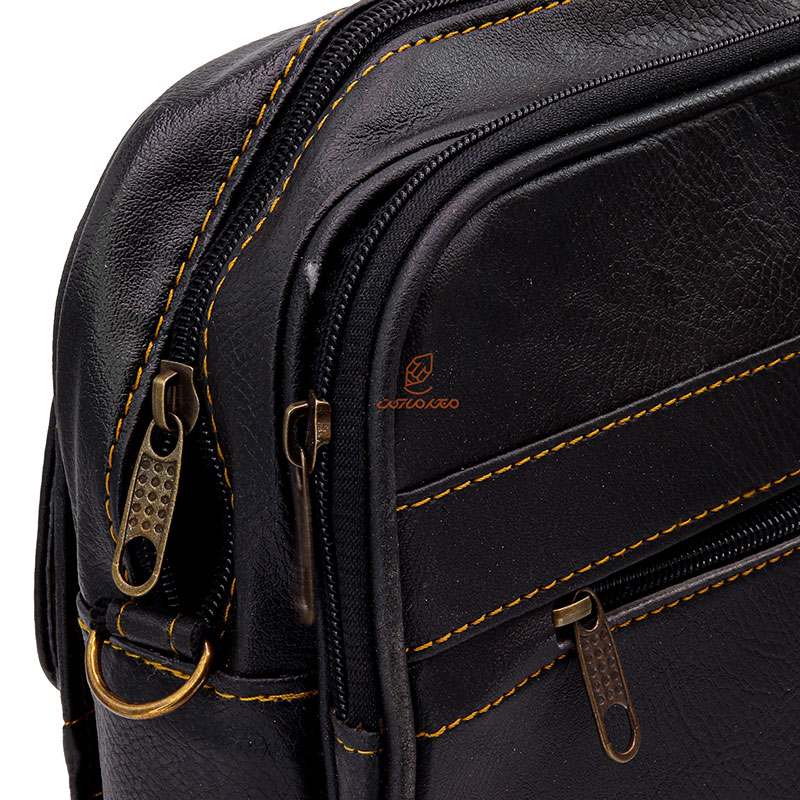 کیف لپ تاپ قهوه ای تیره علیزاده (7)