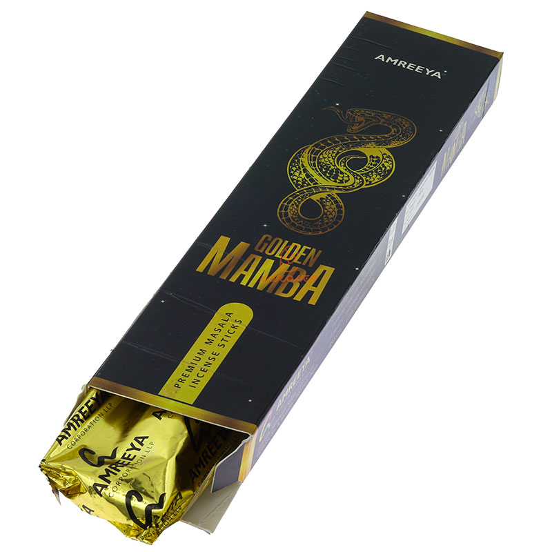عود خوشبو کننده مدل GOLDEN MAMBA آمریا AMREEYA (4)