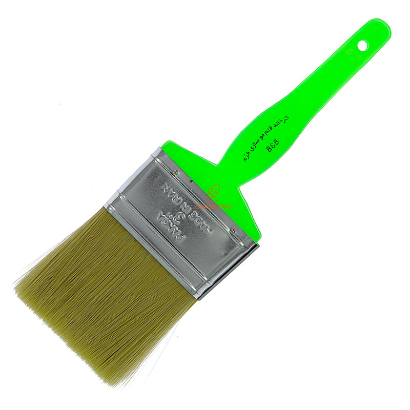 قلم مو زمینه 888 دسته سبز ساختمانی خرم (5)