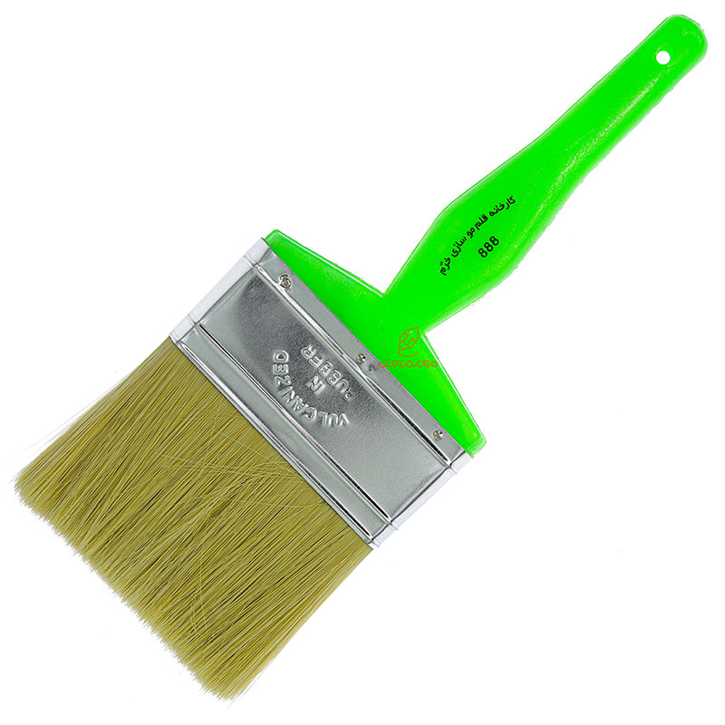 قلم مو زمینه 888 دسته سبز ساختمانی خرم (3)