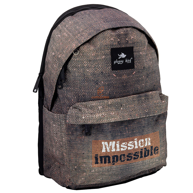 کوله پشتی طرح mission گلسی برد 2581 GLOSSI BIRD (7)