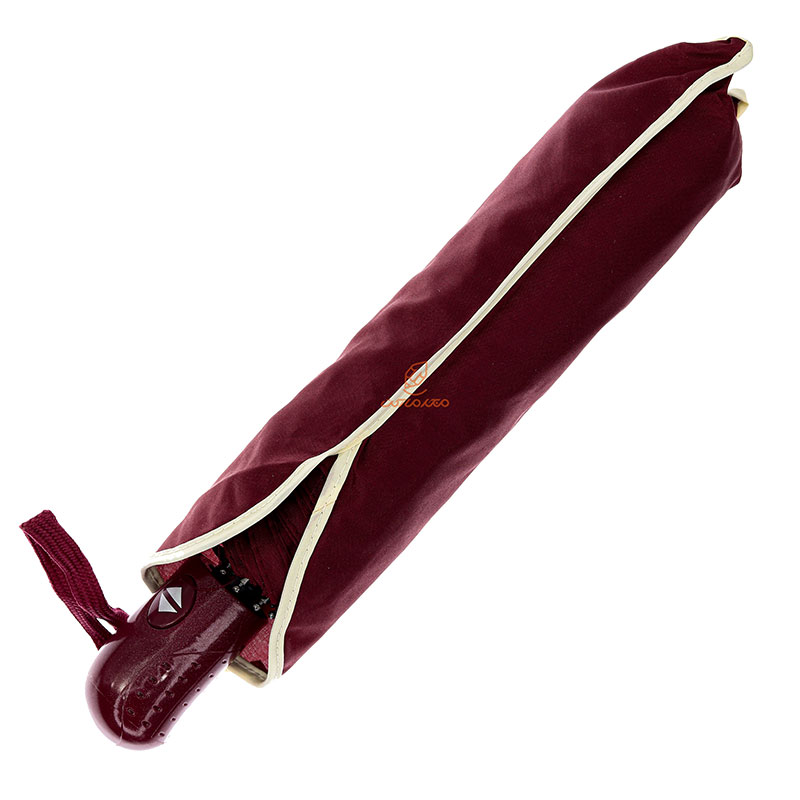 چتر تاشو کوتاه اتوماتیک قرمز (5)