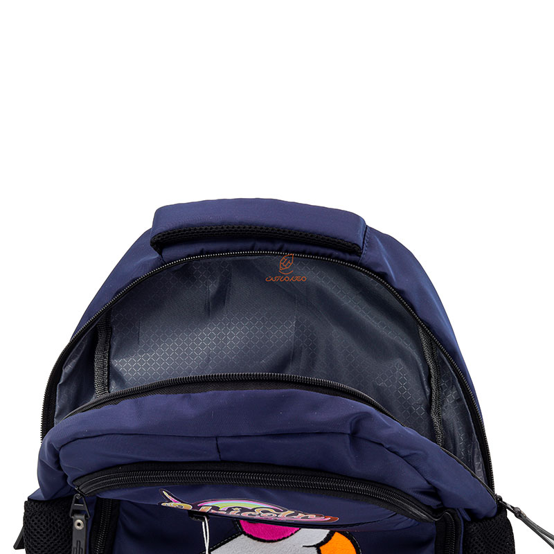 کوله پشتی دخترانه سرمه ای طرح یونی کورن (1)