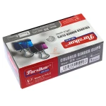 گیره دوبل رنگی 25mm فلزی پارسیکار parsikar (3)