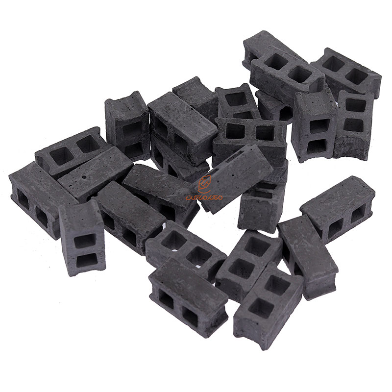 ماکت بلوک سیمانی زبانه دار مینیاتوری اشل (5)