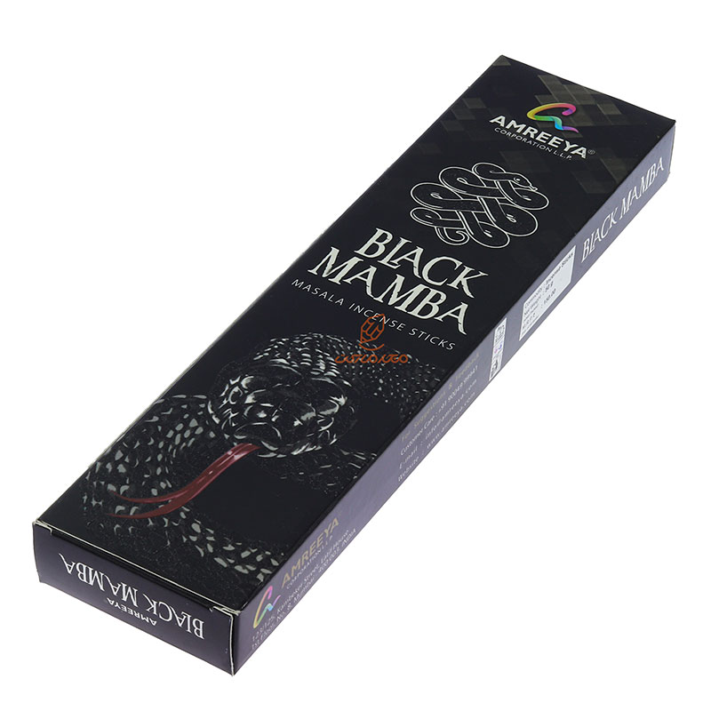 عود خوشبو کننده مدل BLACK MAMBA آمریا AMREEYA
