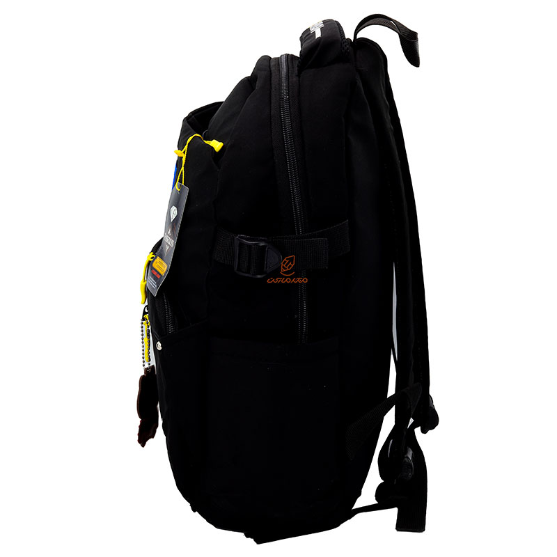 کوله پشتی مشکی طرح استیکر خرس FASHION (7)