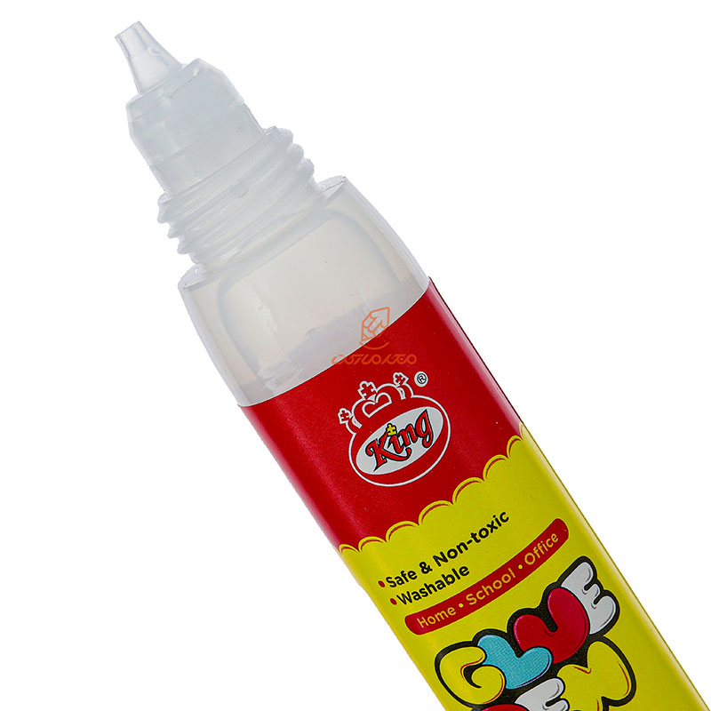 چسب مایع دو سر قلمی آبی 9006 کینگ KING (1)