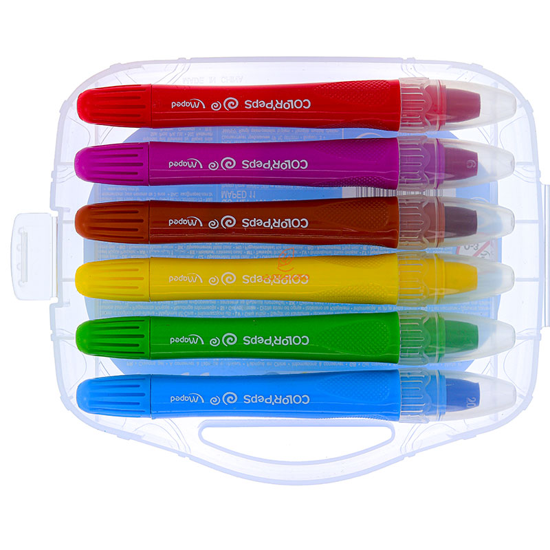 پاستل پیچی شش رنگ اسموتی کد 604 مپد MAPED (4)