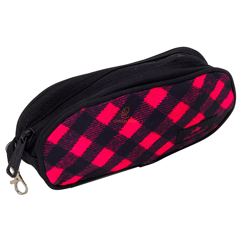 کوله پشتی طرح شطرنجی سرخابی گلسی برد 2580 GLOSSI BIRD (9)