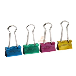 گیره دوبل رنگی 19mm فلزی پارسیکار parsikar