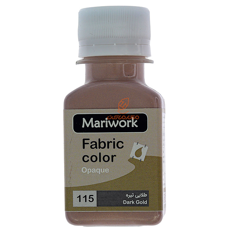 رنگ پارچه طلایی تیره (DARK GOLD) کد 115 ماری ورک MARIWORK