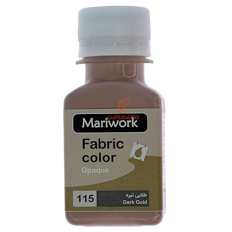 رنگ پارچه طلایی تیره (DARK GOLD) کد 115 ماری ورک MARIWORK (3)