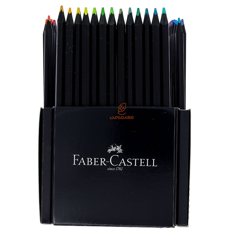 مداد رنگی 50 رنگ بلک ادیشن جعبه مقوایی فابر کاستل FABERCASTELL (6)