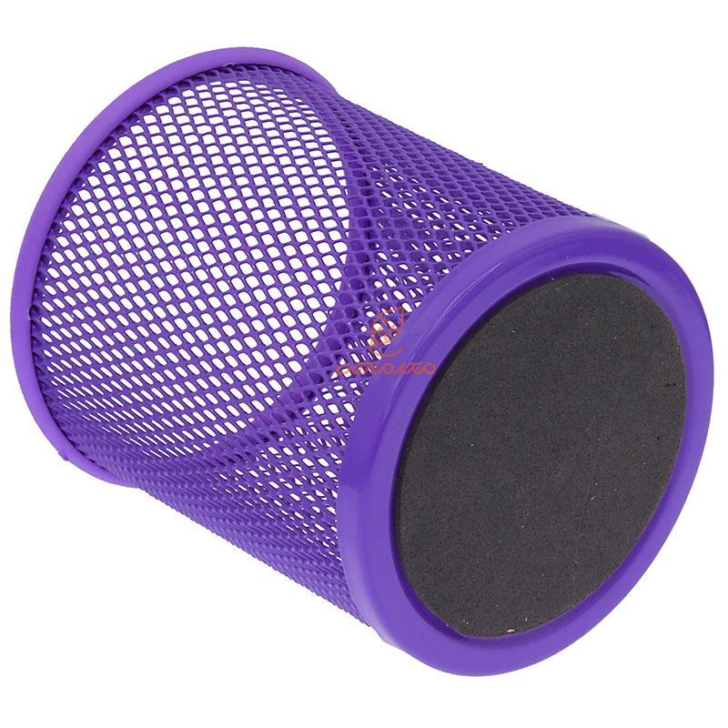 جا قلمی رومیزی توری فلزی بنفش وافر vz-27 (4)