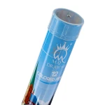 مداد رنگی 12 رنگ لوله ای طرح خانه های بلند ام کیو MQ (4)