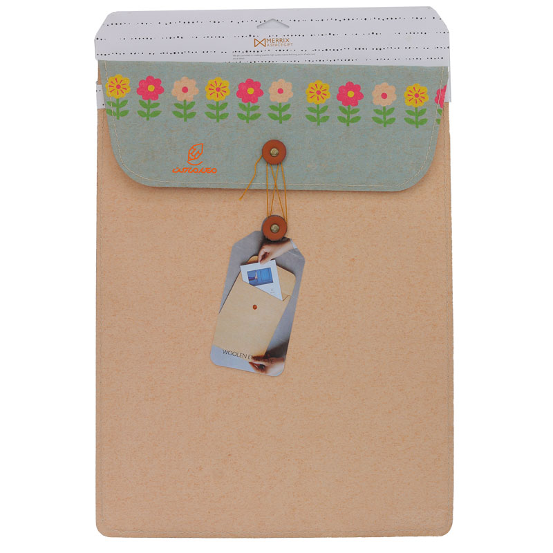 پاکت وولن سایز 4 طرح گل لوتوس