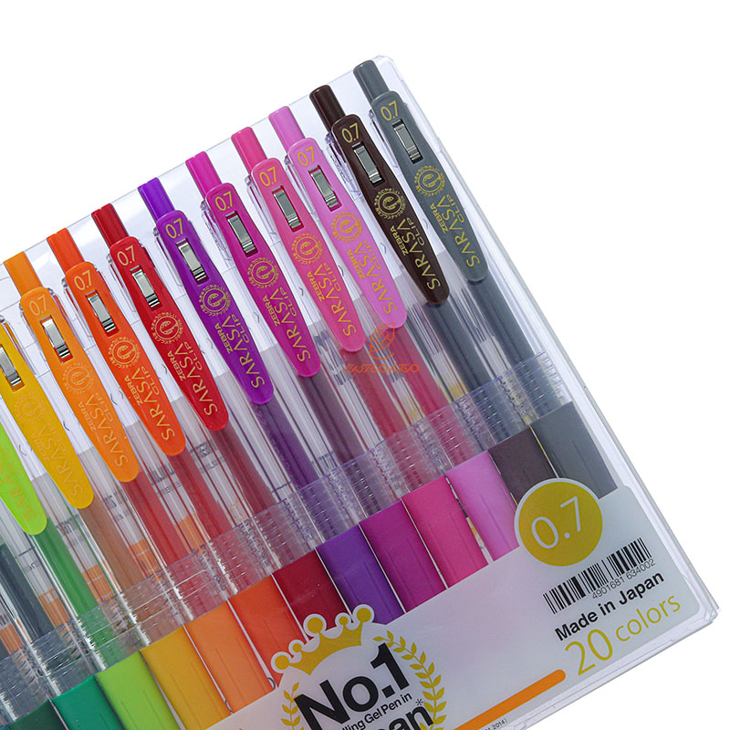 روان نویس 20 رنگ زبرا مدا ساراسا کلیپ SARASA CLIP (5)