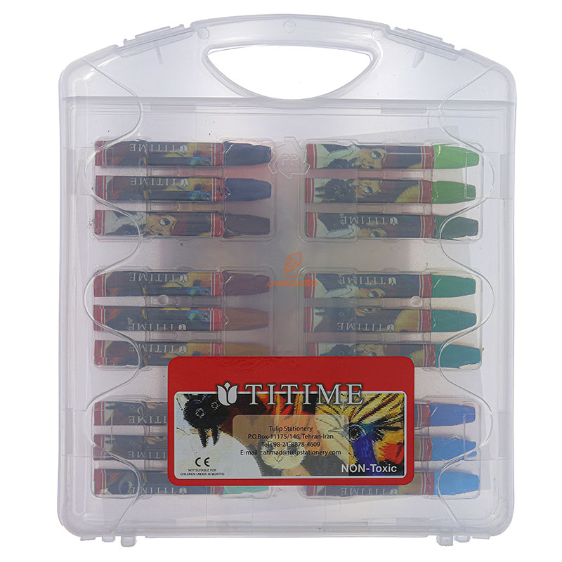 پاستل روغنی 36 رنگ مدل TITIME مپد MAPED