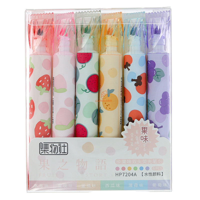 ماژیک علامت گذار فانتزی دو سر عطری 204A