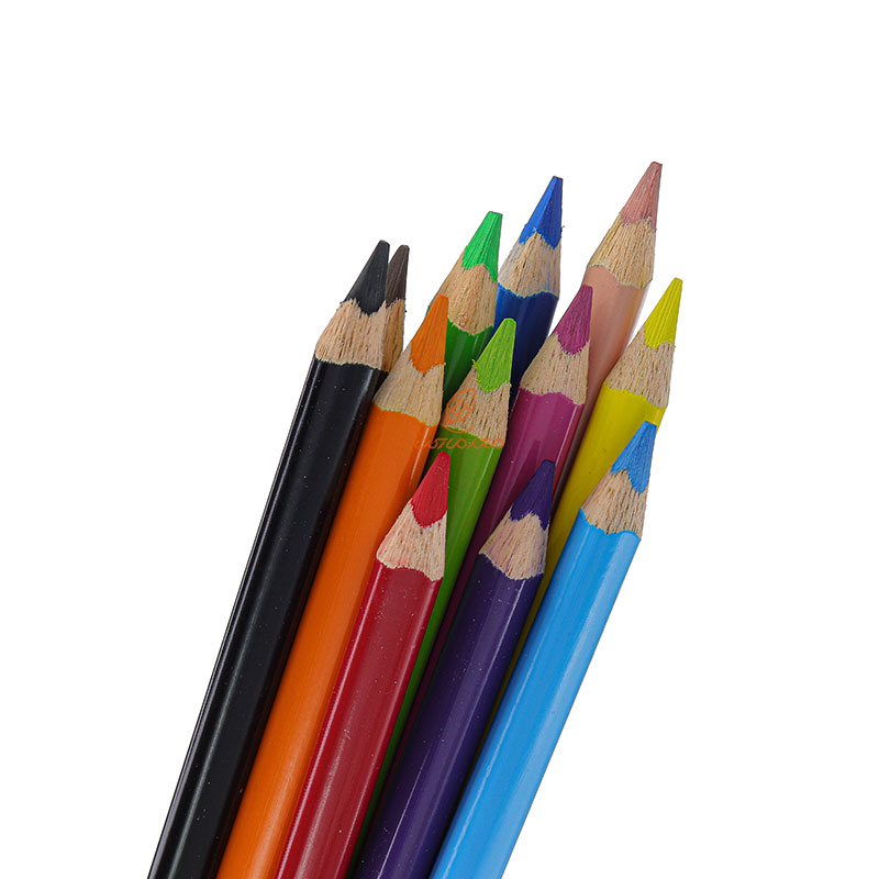 مداد رنگی 12 رنگی جامبو جعبه مقوایی فابر کاستل FABERCASTELL (1)
