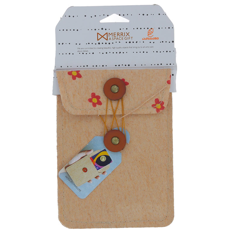 پاکت وولن سایز 7 طرح گل لوتوس