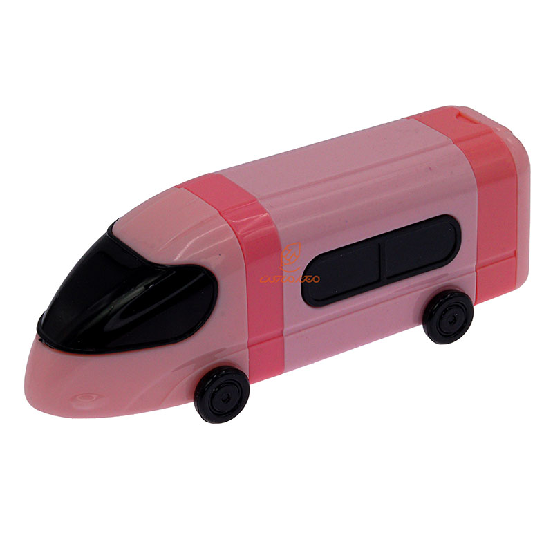 تراش پاک کن فانتزی صورتی 084 TRAIN