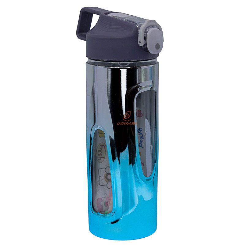 قمقمه آینه ای آبی در طوسی