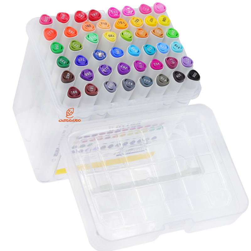 ماژیک راندو 48 رنگ دو سر وینتر VINTER (5)