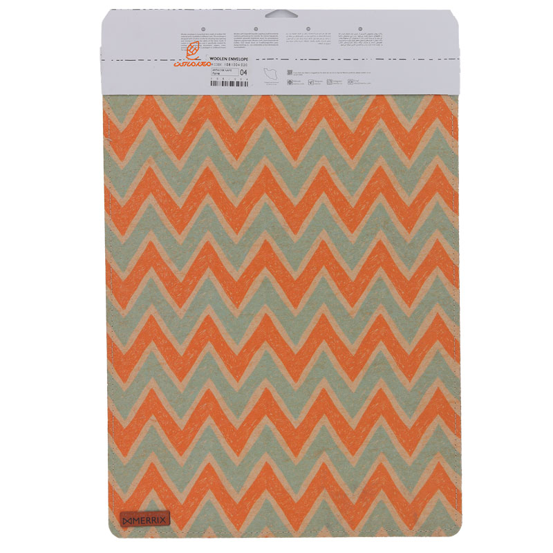 پاکت وولن سایز 4 طرح زیگزاگ لوتوس (3)