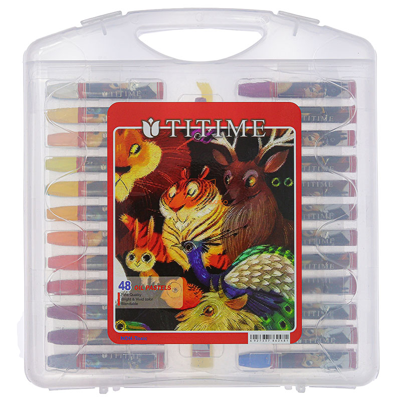 پاستل روغنی 48 رنگ مدل TITIME مپد MAPED (2)